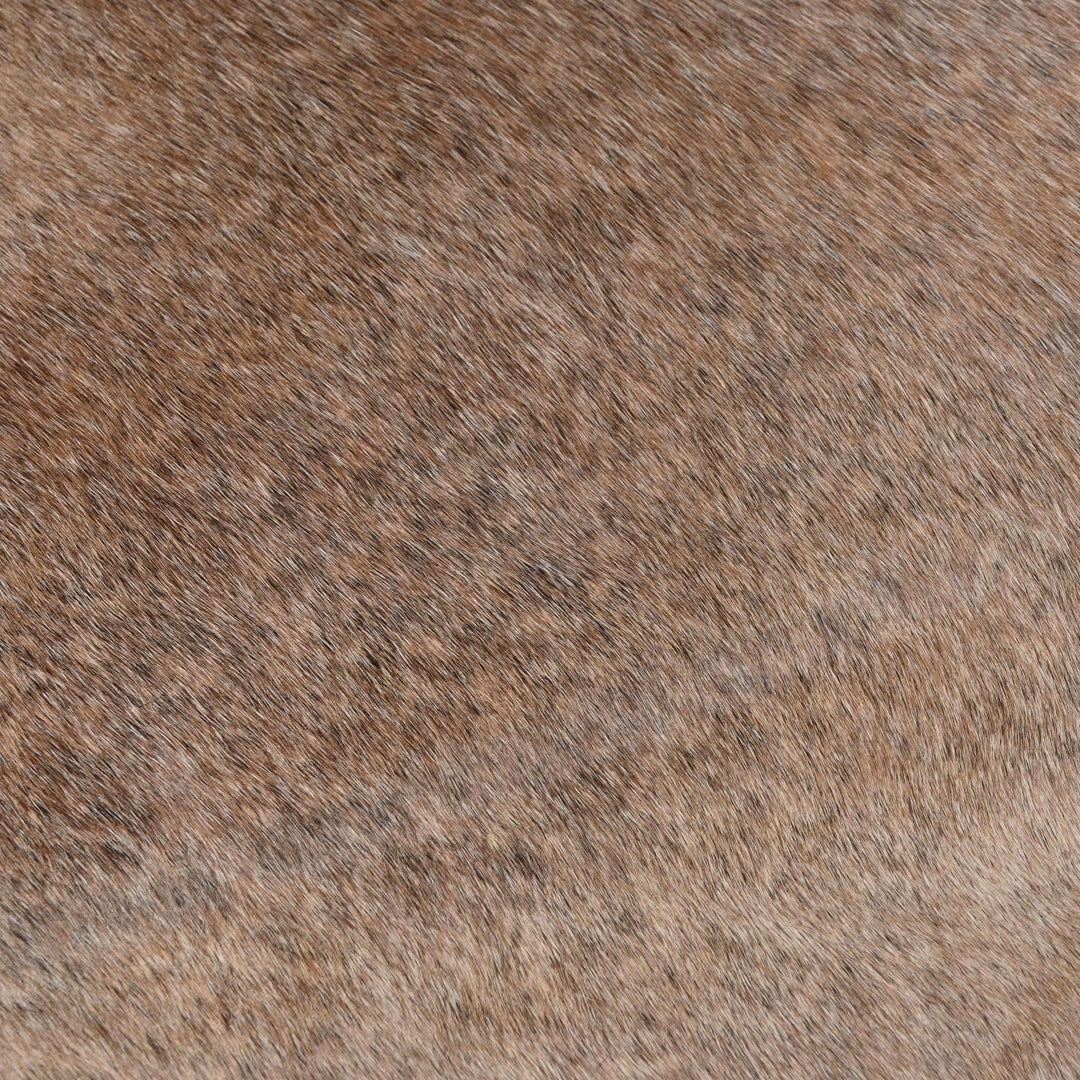 Tan & Brown Cowhide 5.5X5.5 FT