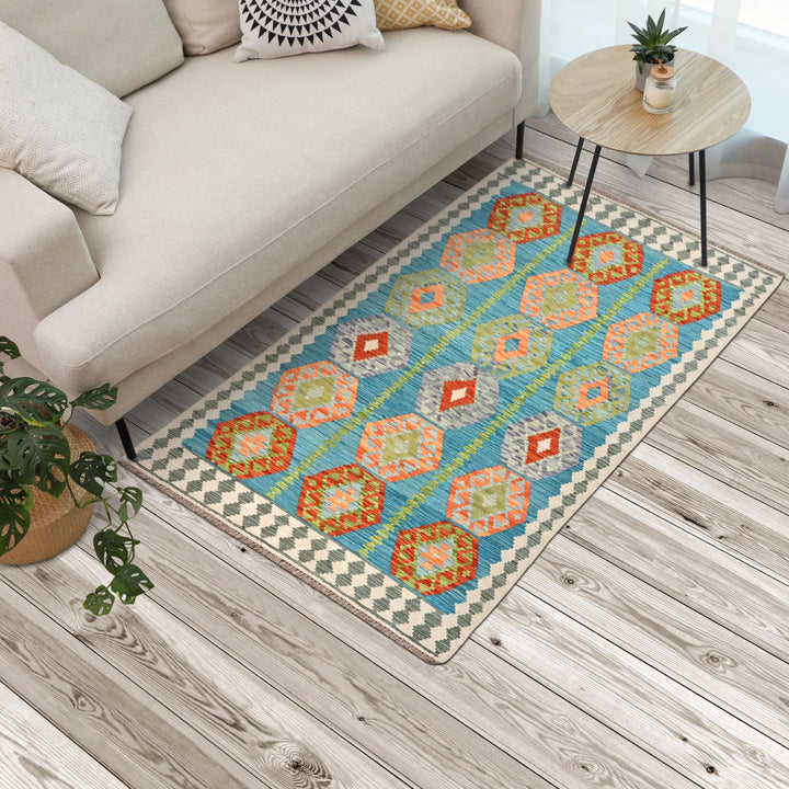 Afghani Kilim - 4x6 Ft