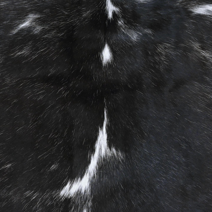 Brazilian Black & White Cow Hide 5x5.5 FT