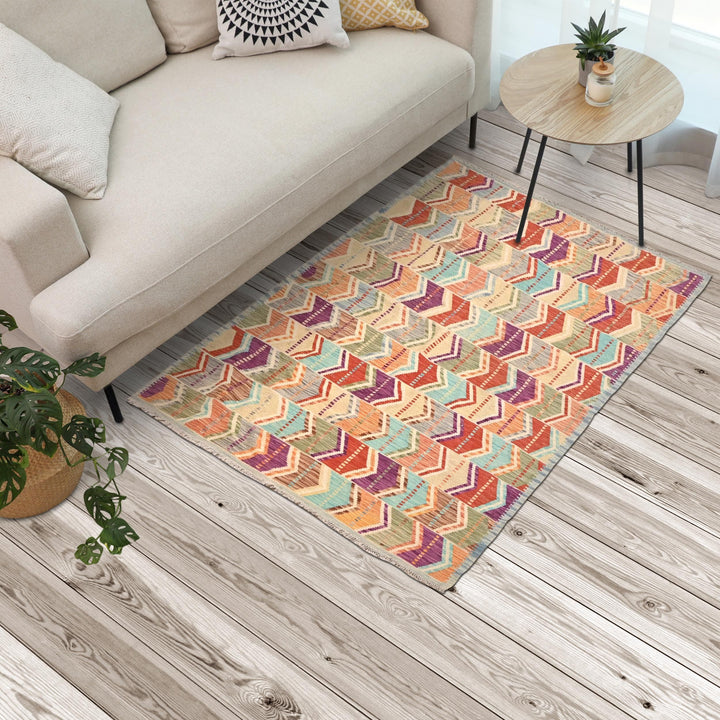 Afghani Kilim - 5x8 Ft