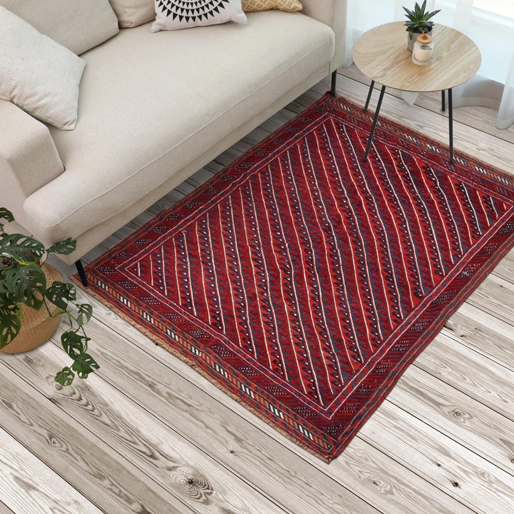 Afghani Kilim - 5x8 Ft