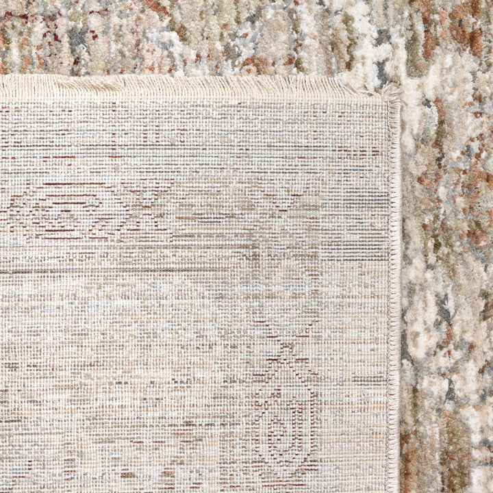 Beige Plain Turkish Rug 5x8 Ft