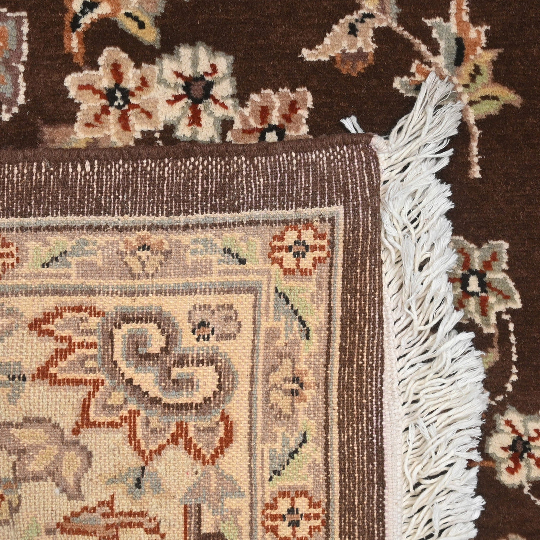 Hand Made Silk Rug 5X8 Ft