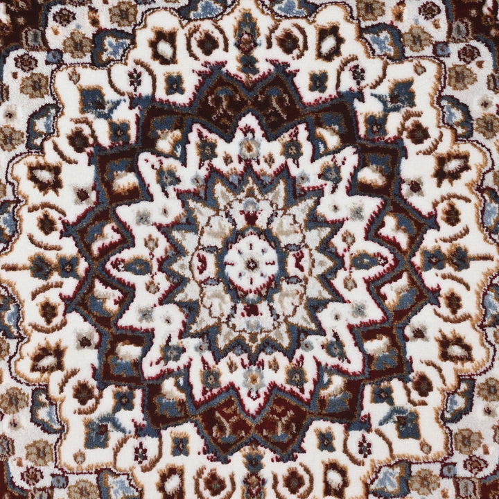 Brown Traditional Turkish Rug 4x6 ft