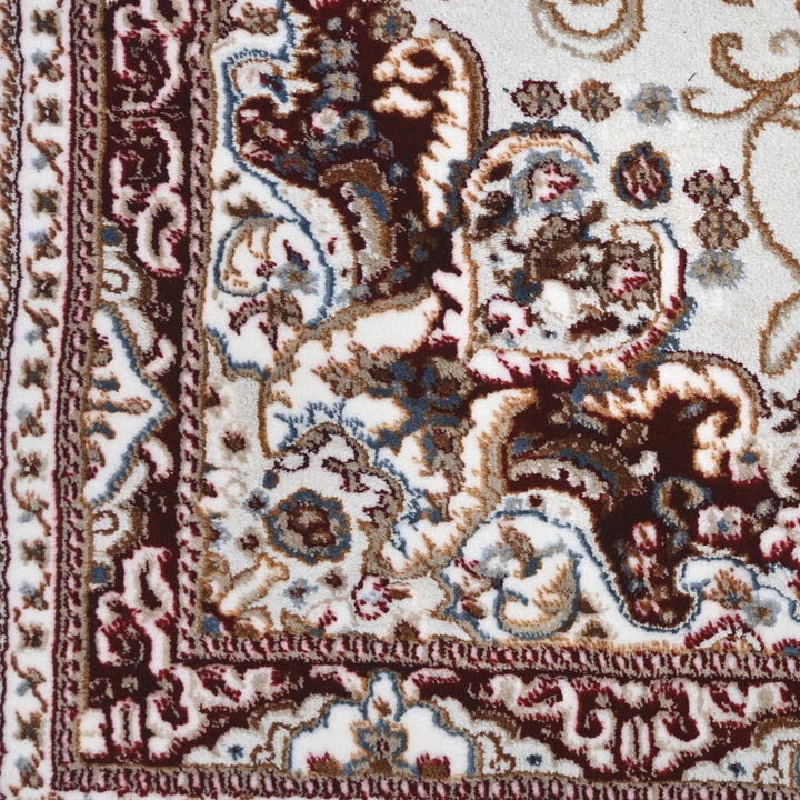 Brown Traditional Turkish Rug 4x6 ft