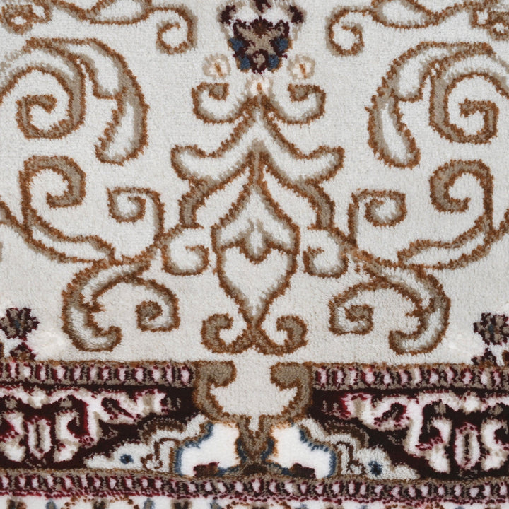 Brown Traditional Turkish Rug 4x6 ft