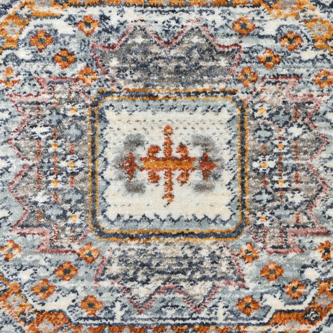 Multi Traditional Turkish Rug 4X6 Ft