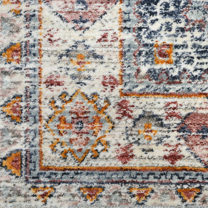 Multi Traditional Turkish Rug 4X6 Ft