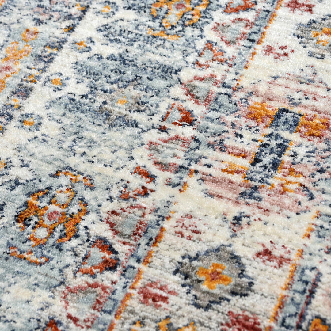 Multi Traditional Turkish Rug 4X6 Ft