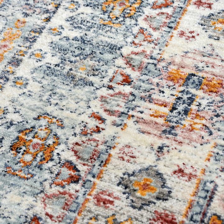 Multi Traditional Turkish Rug 4X6 Ft