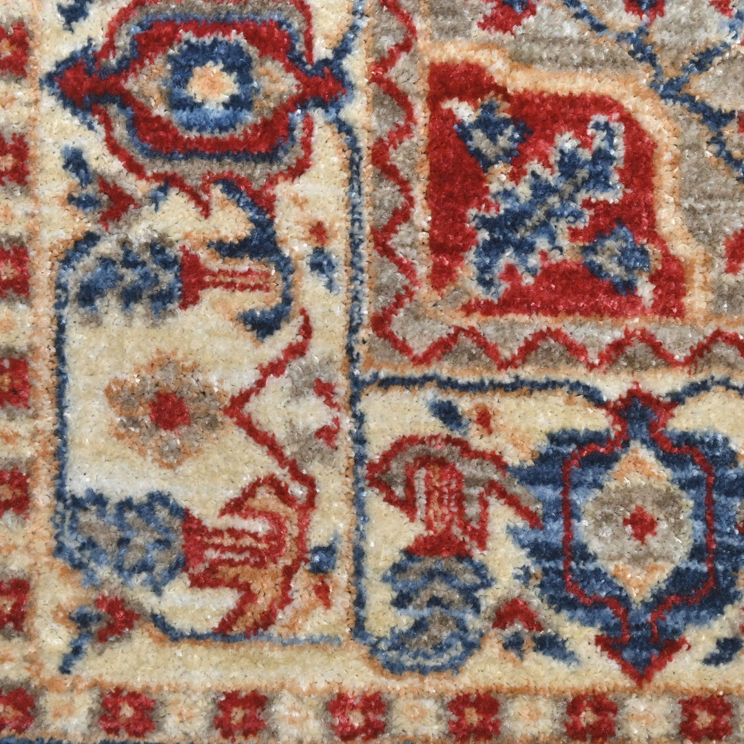 Multi Traditional Turkish Rug 4X6 Ft