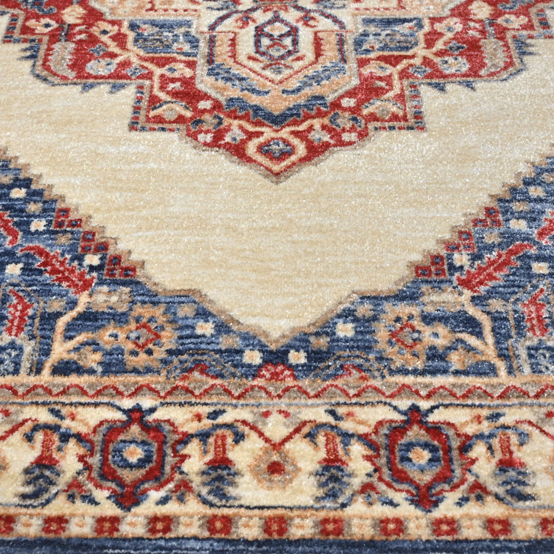 Multi Traditional Turkish Rug 4X6 Ft