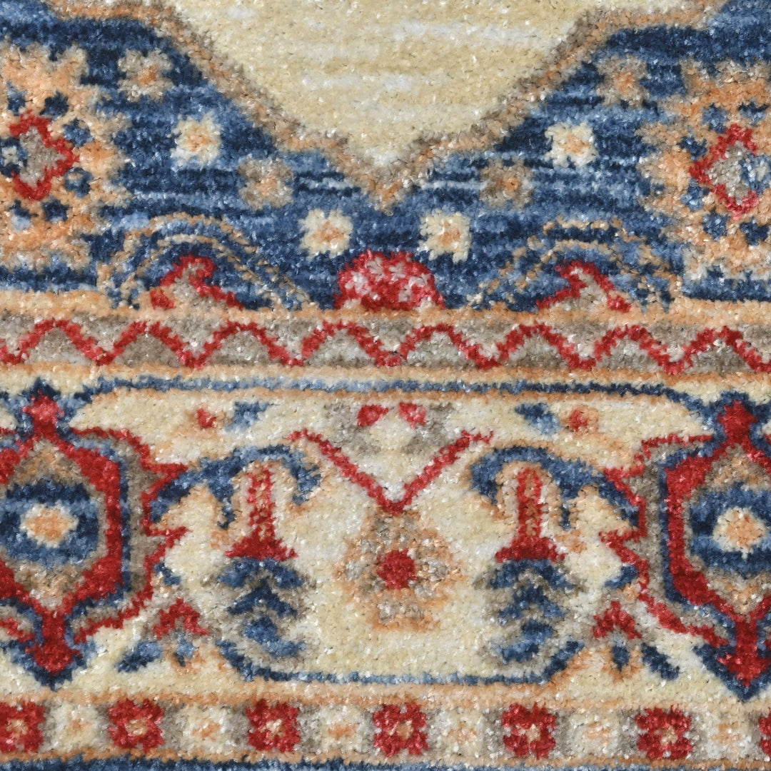Multi Traditional Turkish Rug 4X6 Ft
