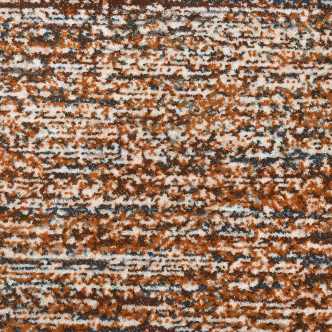 Multi plain Turkish Rug 5x8 Ft