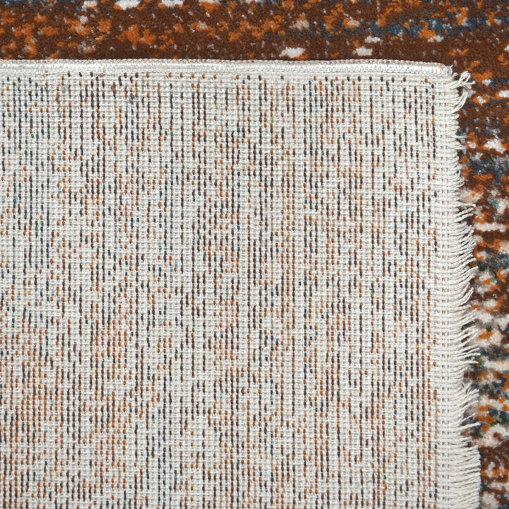 Multi plain Turkish Rug 5x8 Ft