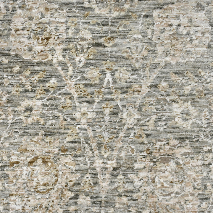 Grey Plain Turkish Rug 5x8 Ft