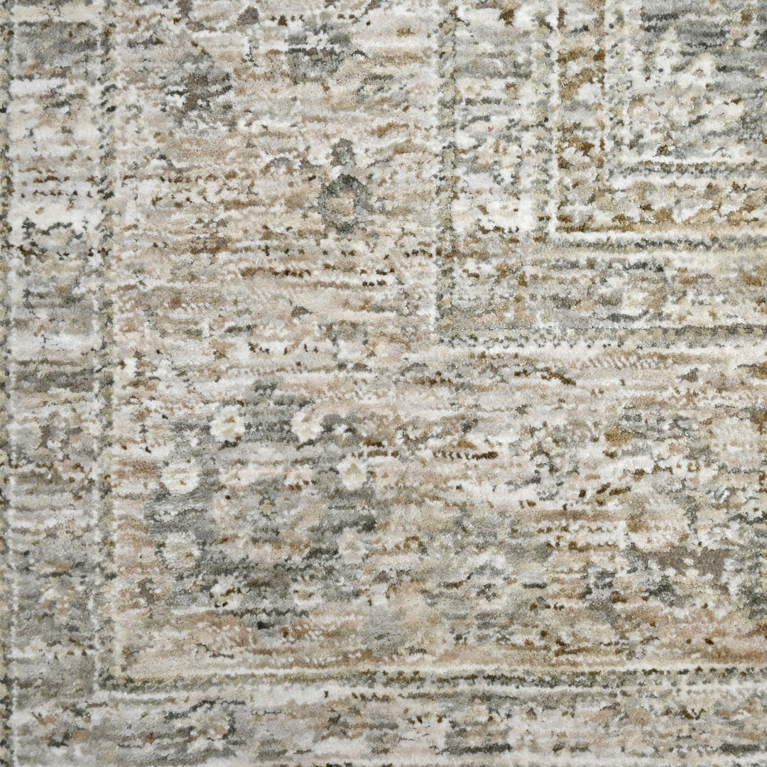 Grey Plain Turkish Rug 5x8 Ft