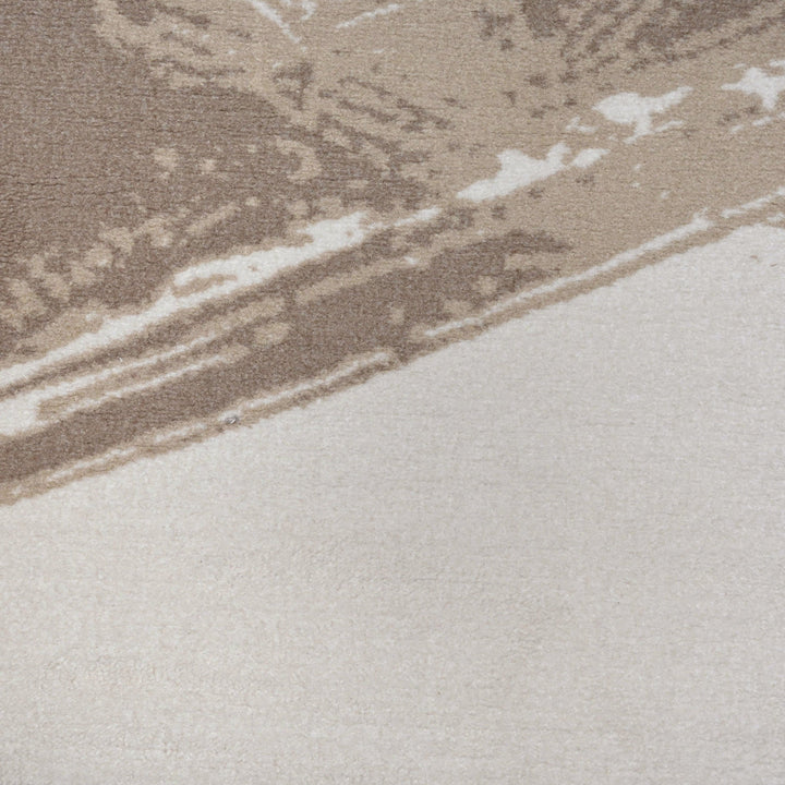 Beige Waves Turkish Rug 4x6 ft