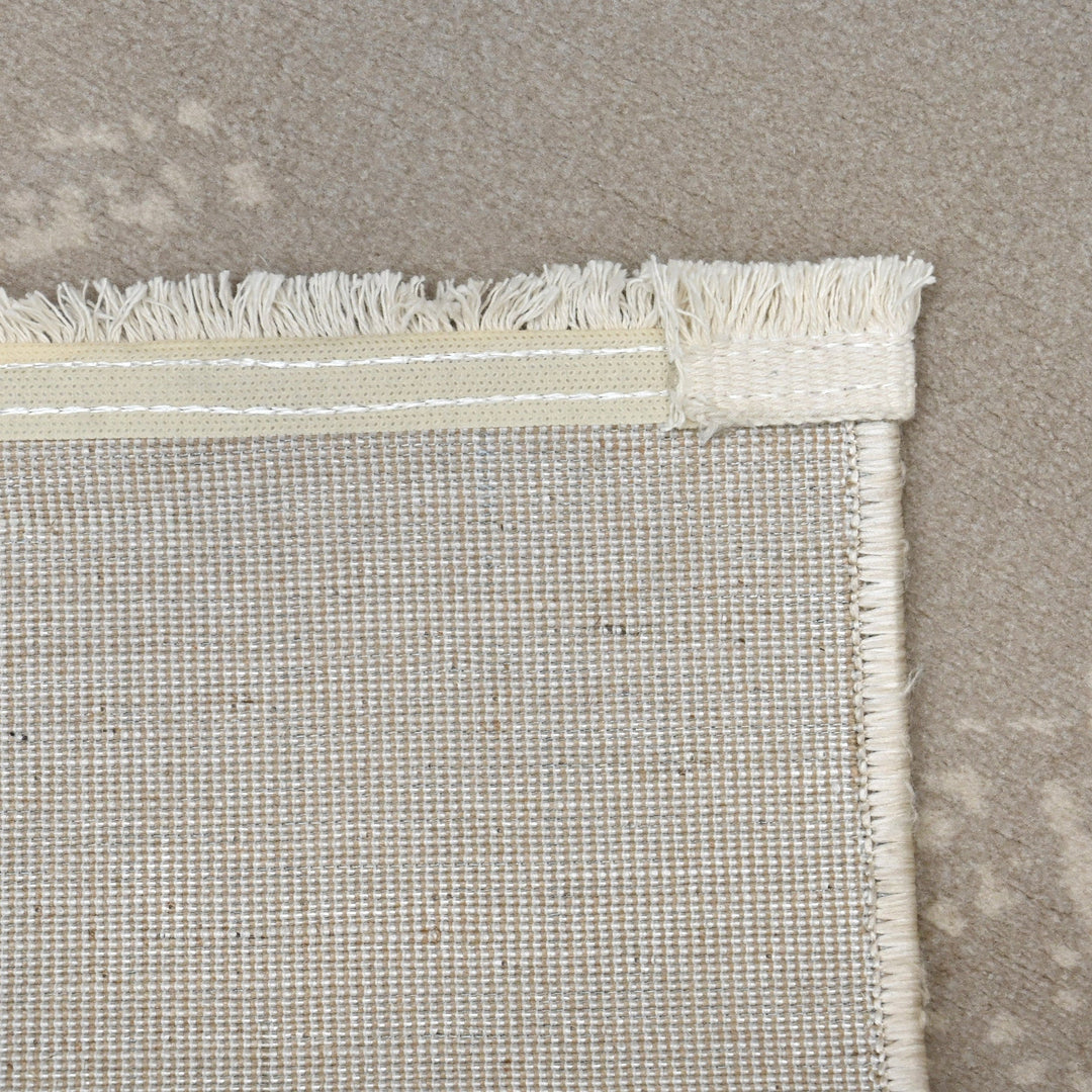 Beige Waves Turkish Rug 4x6 ft