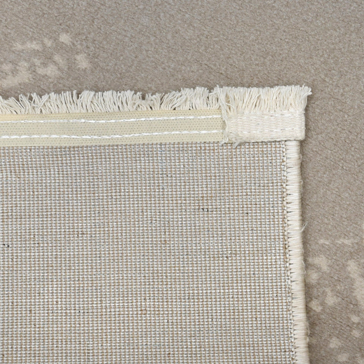 Beige Waves Turkish Rug 4x6 ft