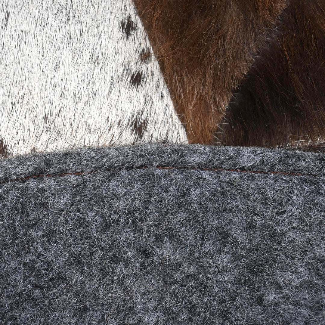 Patchwork Round Rug 3x3 ft