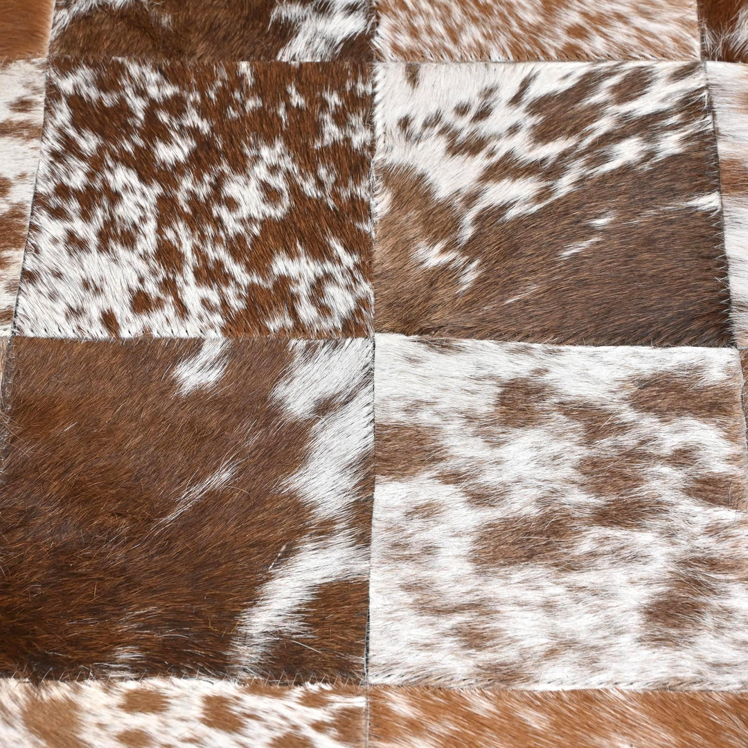 Patchwork Round Rug 4x4 FT