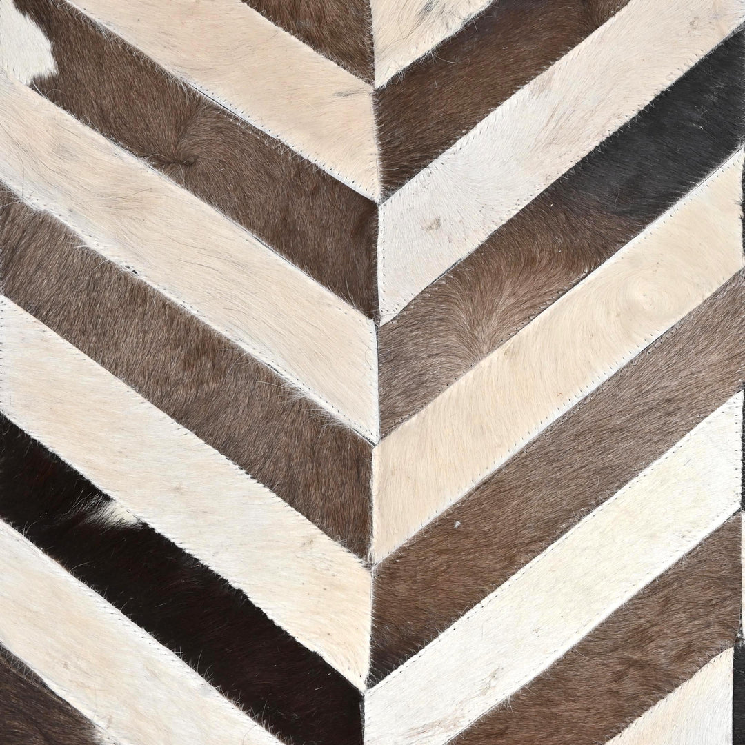 Patchwork Round Rug 4x4 FT