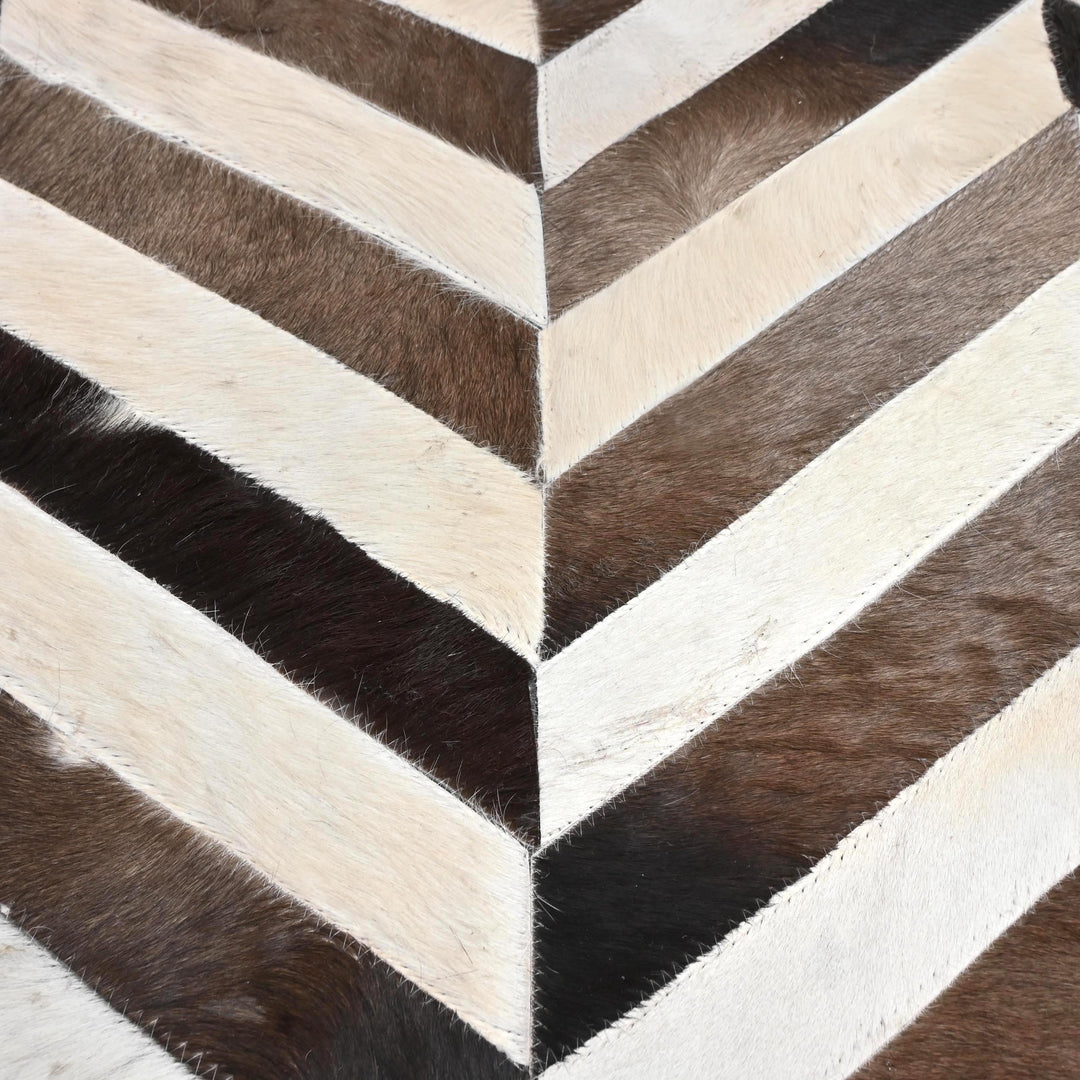 Patchwork Round Rug 4x4 FT