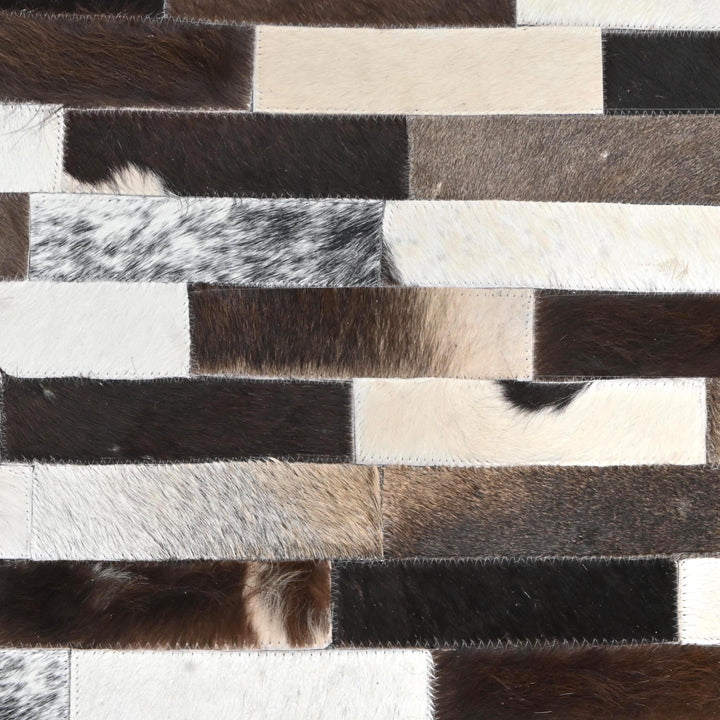 Patchwork Round Rug 4x4 FT