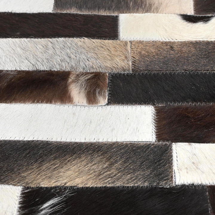 Patchwork Round Rug 4x4 FT