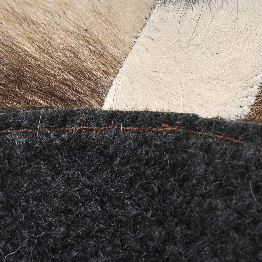 Patchwork Round Rug 4x4 FT