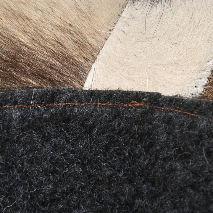 Patchwork Round Rug 4x4 FT