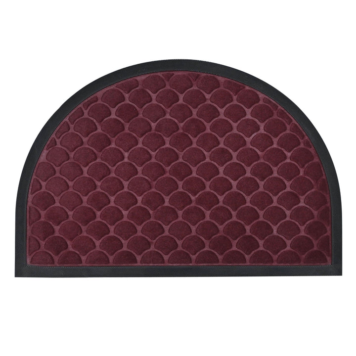 Non-Slip Semi Circle Door Mat 40x60 CM