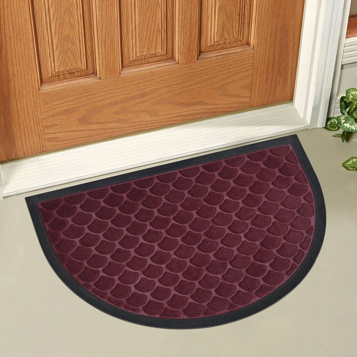 Non-Slip Semi Circle Door Mat 40x60 CM