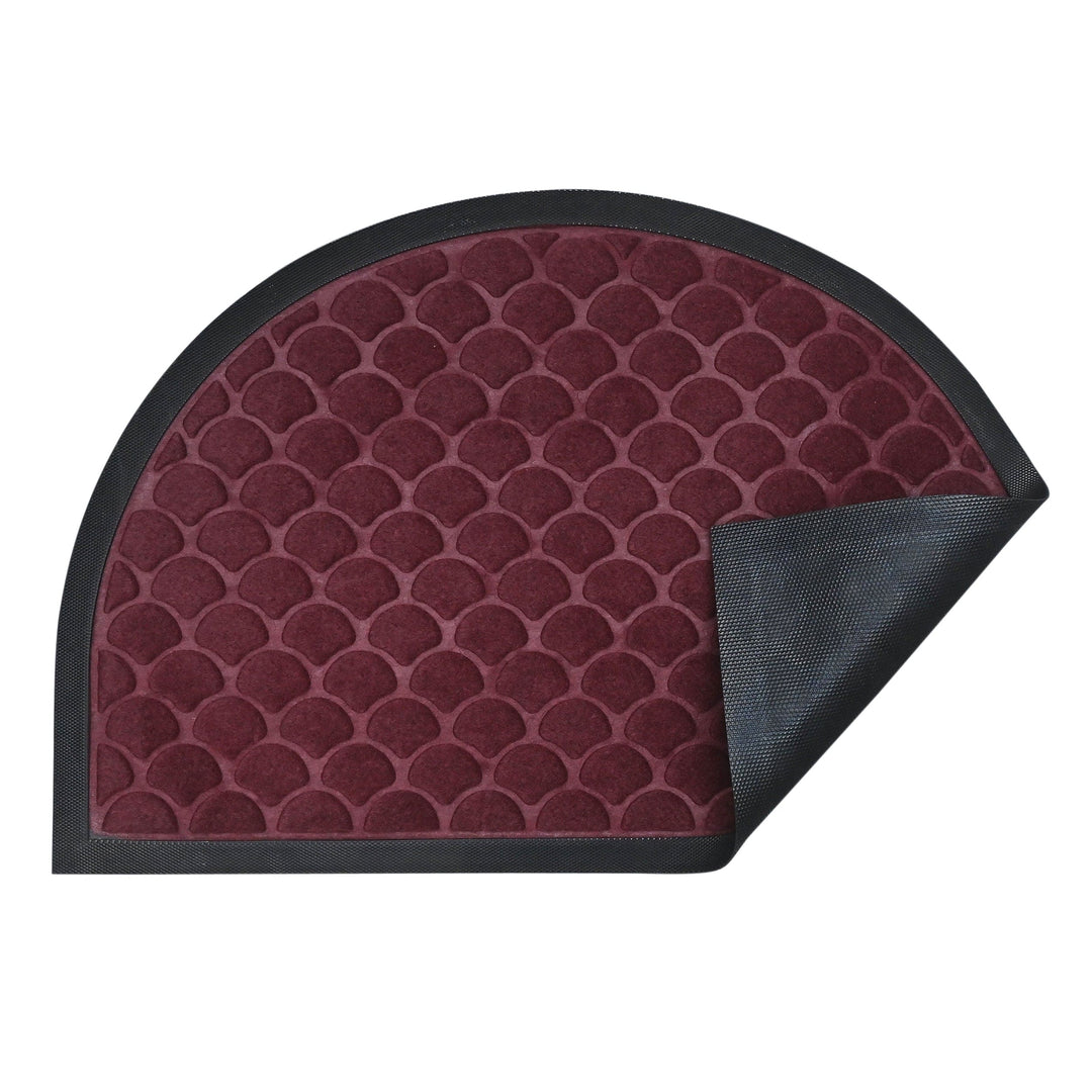 Non-Slip Semi Circle Door Mat 40x60 CM