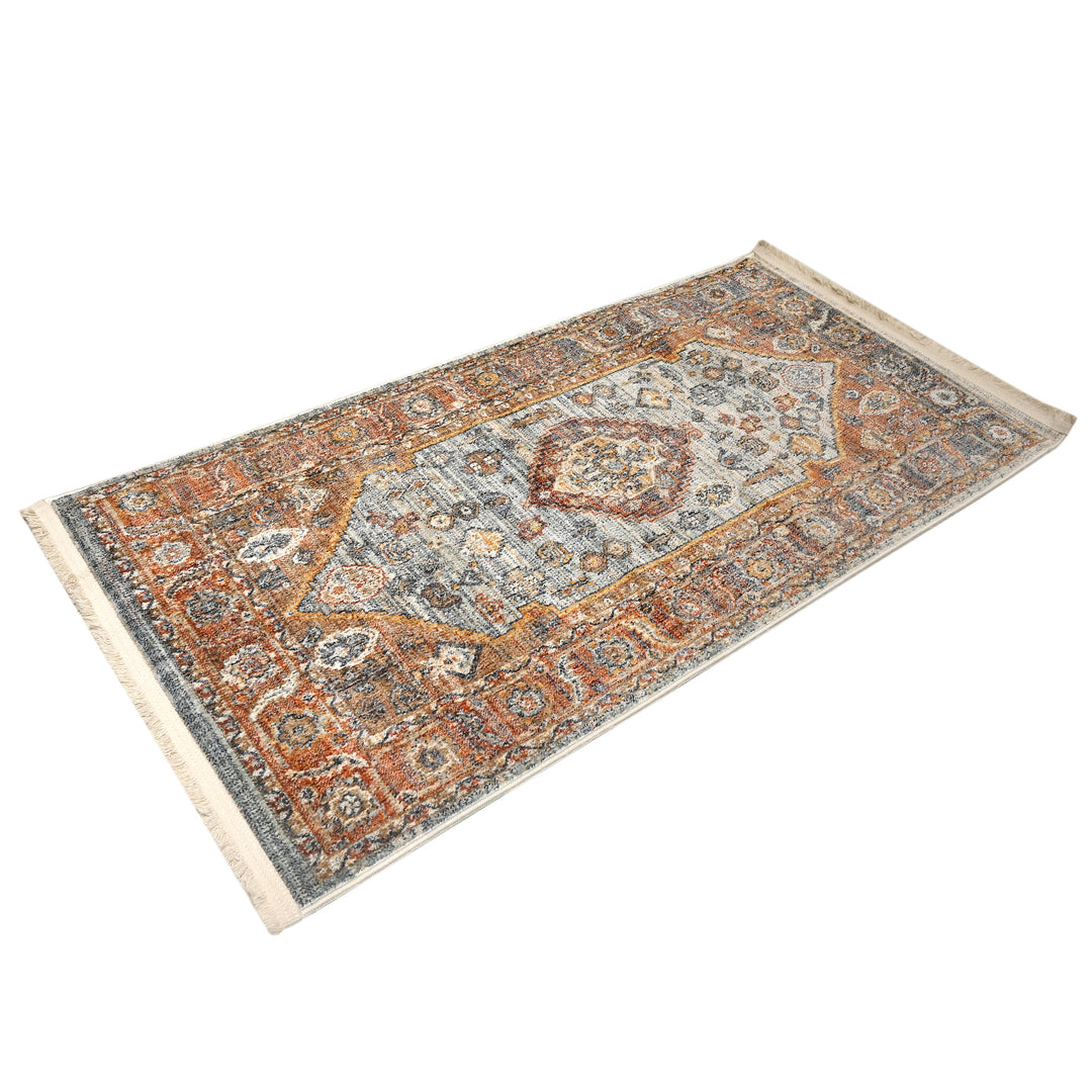 Multi Traditional Turkish Rug 2.5x5 Ft