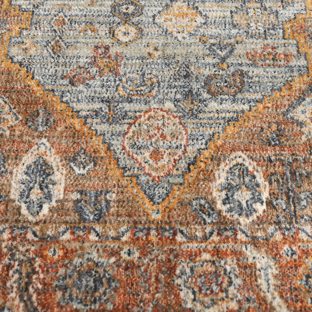 Multi Traditional Turkish Rug 2.5x5 Ft