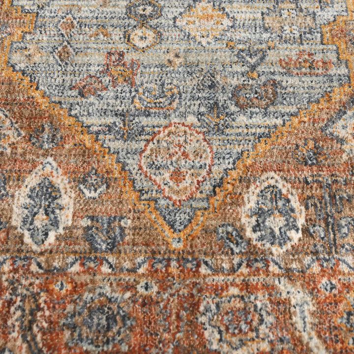 Multi Traditional Turkish Rug 2.5x5 Ft