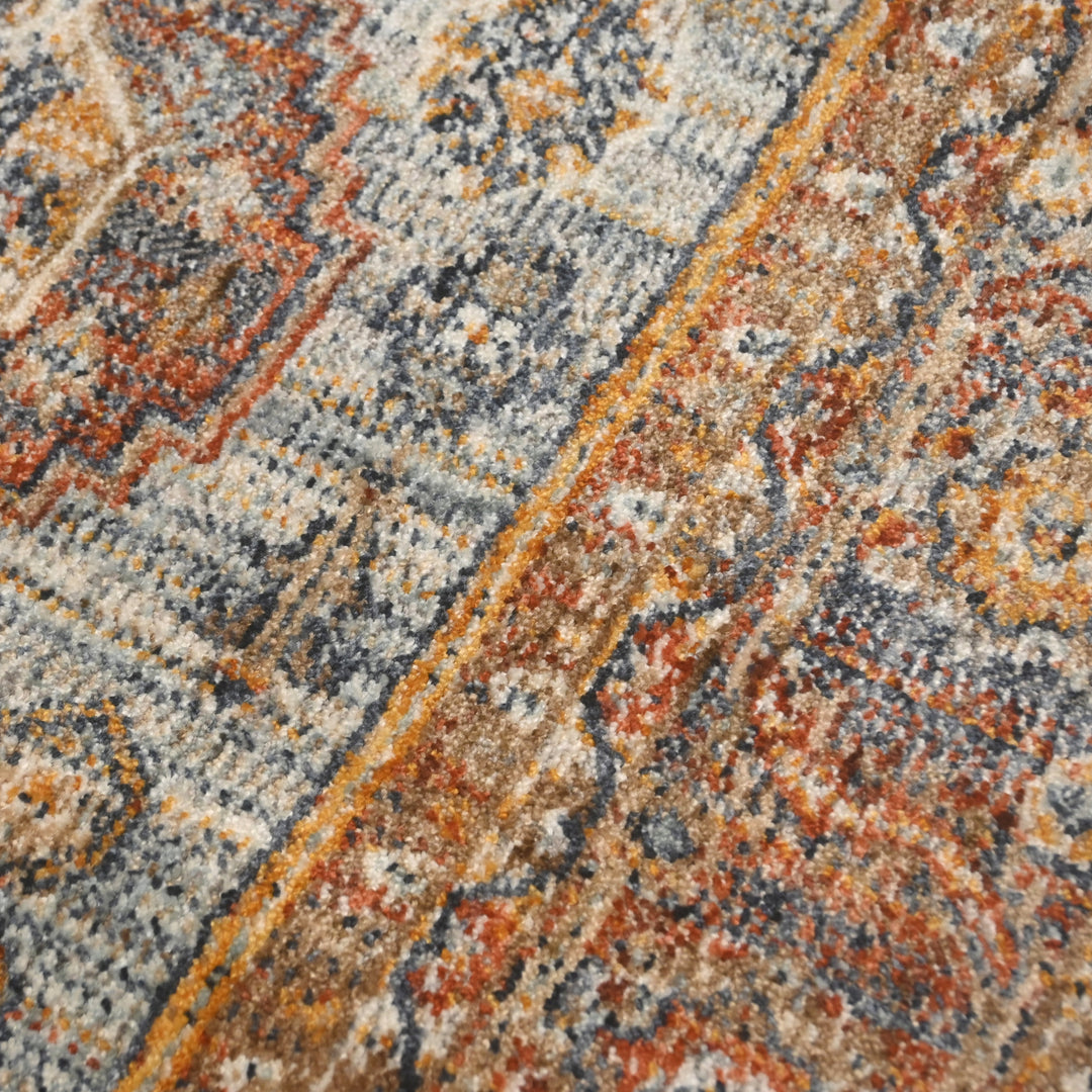 Multi Traditional Turkish Rug 2.5x5 Ft