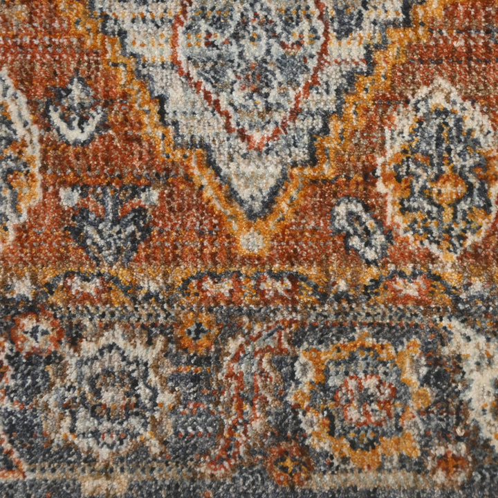 Multi Traditional Turkish Rug 2.5x5 Ft