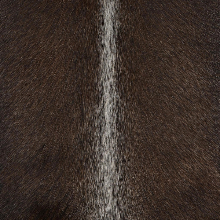 Brazilian Dark Tricolor Cowhide Cow Hide 4.5x4.5 FT