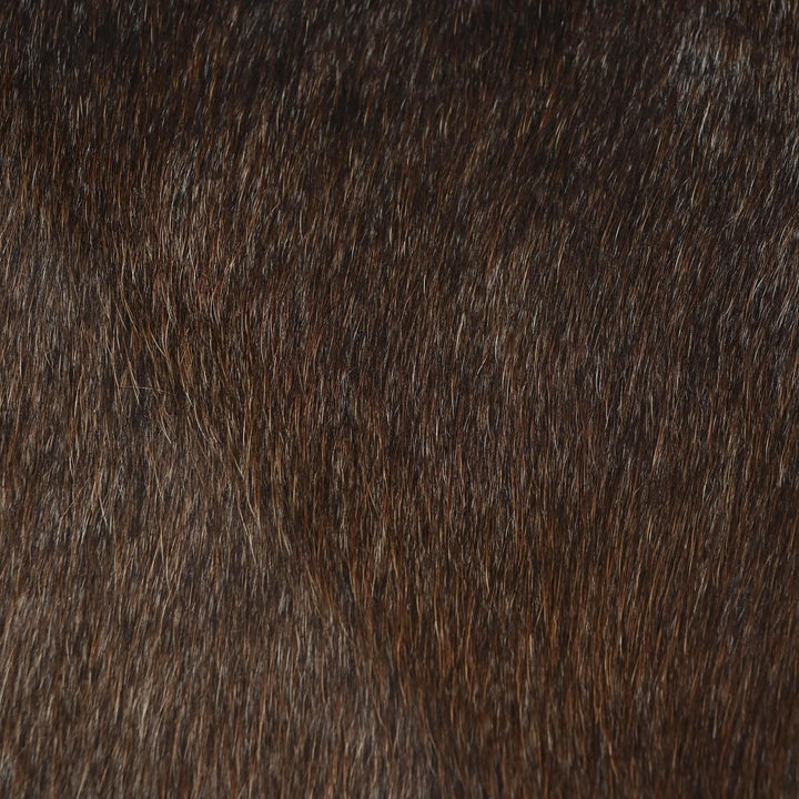 Brazilian Dark Tricolor Cowhide Cow Hide 4.5x4.5 FT