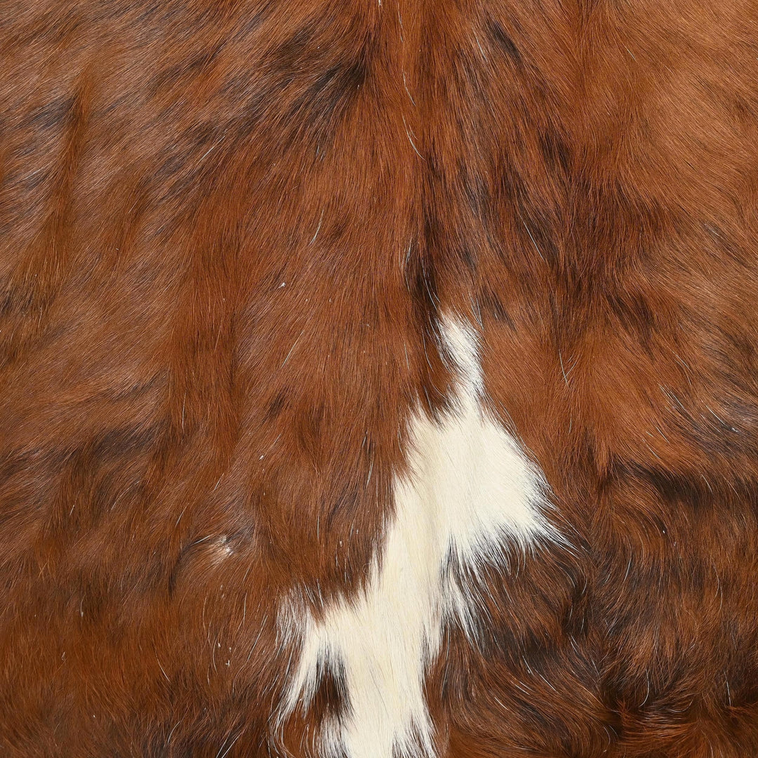 Brazilian Tricolour Cowhide Cow Hide 5x4.5 FT