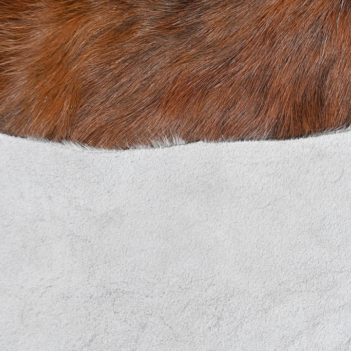 Brazilian Tricolour Cowhide Cow Hide 5x4.5 FT