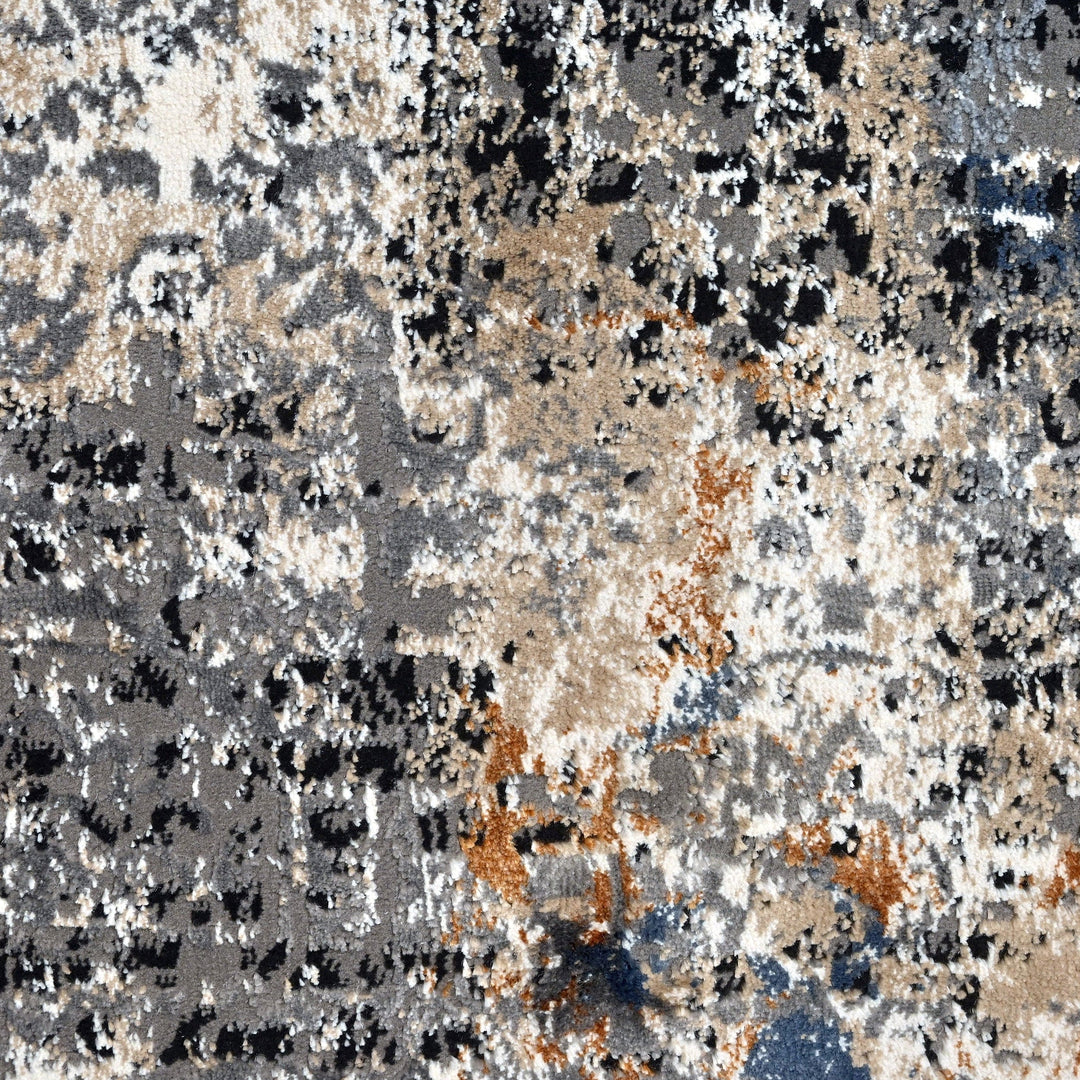 Light Grey Vintage Turkish Rug 5X8 Ft