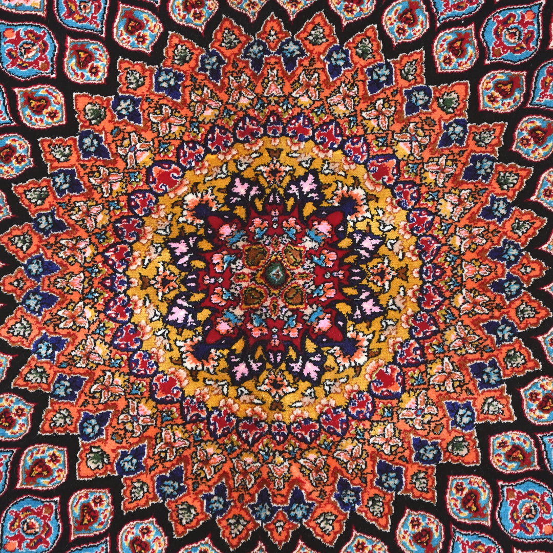 Supreme Fine Persian Silk Rug 4X6 Ft