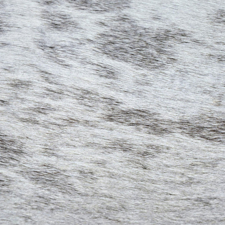 Light Grey Spotted Cow Hide 5x5 FT