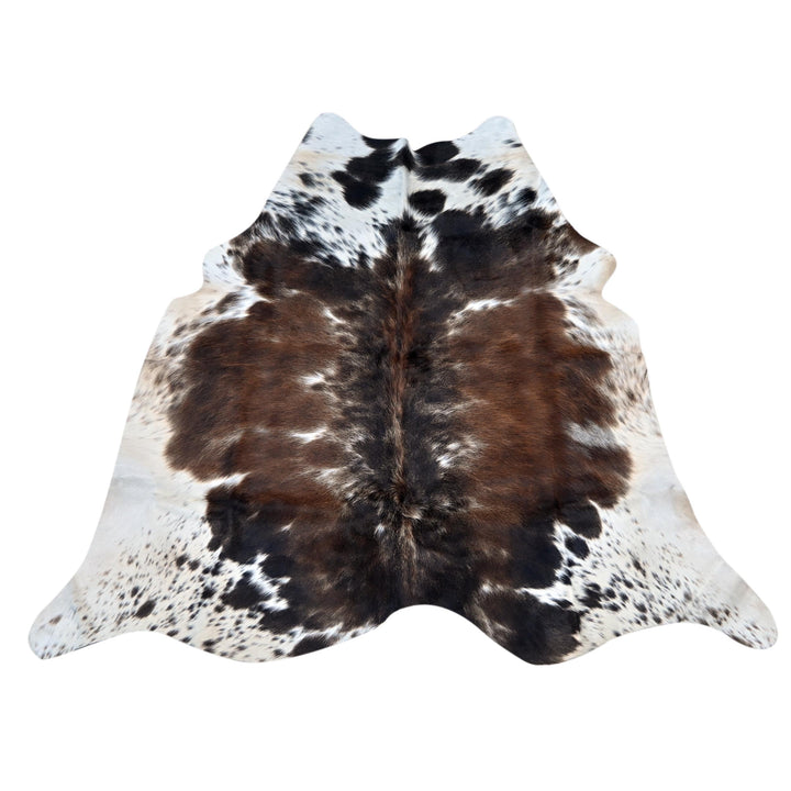Speckled Tricolor Cowhide 4.5x4.5 FT