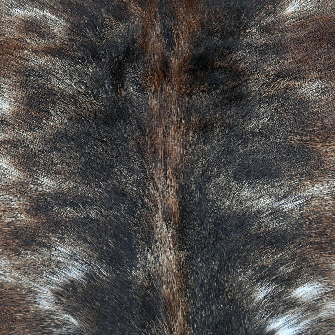 Speckled Tricolor Cowhide 4.5x4.5 FT