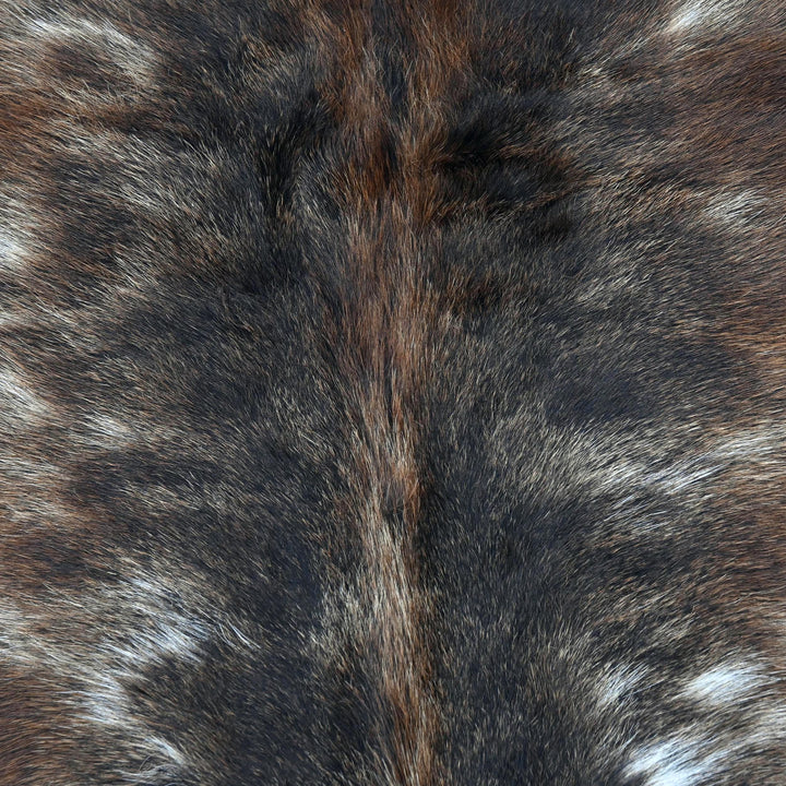 Speckled Tricolor Cowhide 4.5x4.5 FT